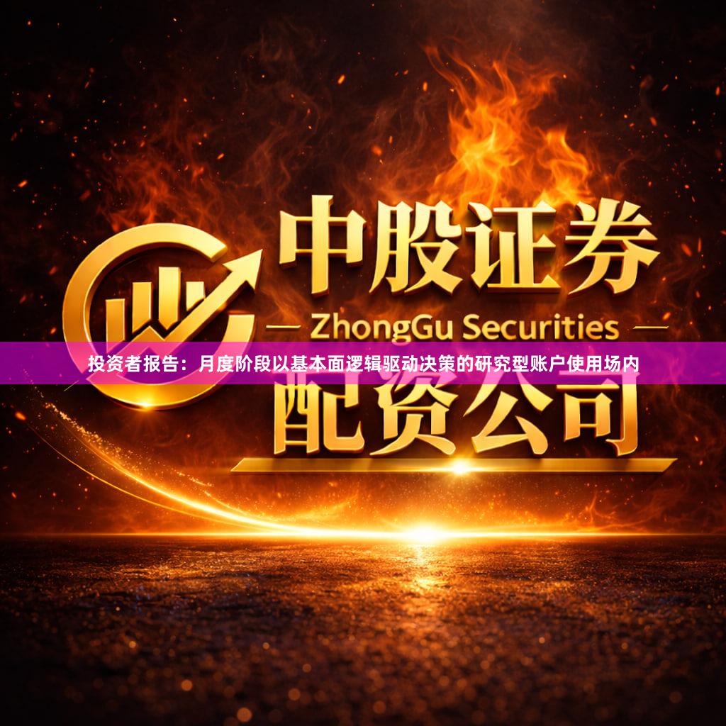 投资者报告：月度阶段以基本面逻辑驱动决策的研究型账户使用场内