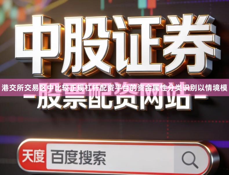 港交所交易区中比较正规杠杆配资平台的资金属性分类识别以情境模
